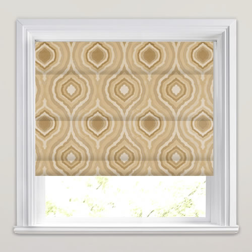 Magnesium Oyster Roman Blind