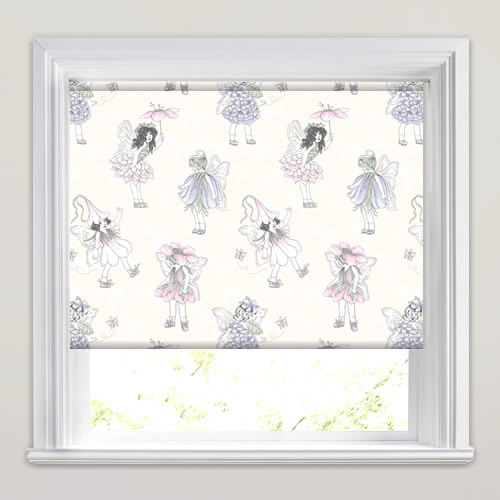 Flower Fairies Lilac Roller Blind