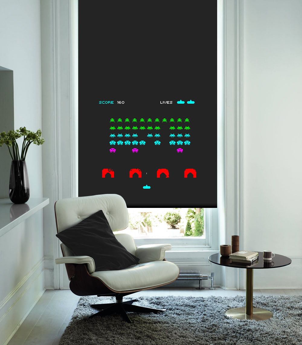 Space Invaders Game Colour