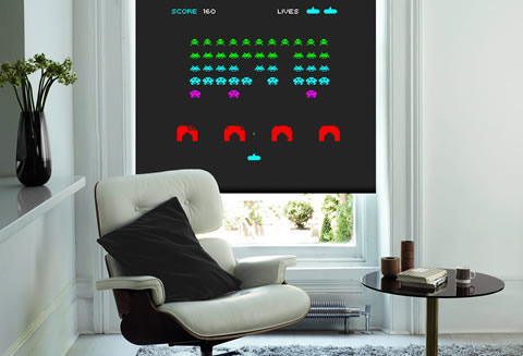 Space Invaders Colour