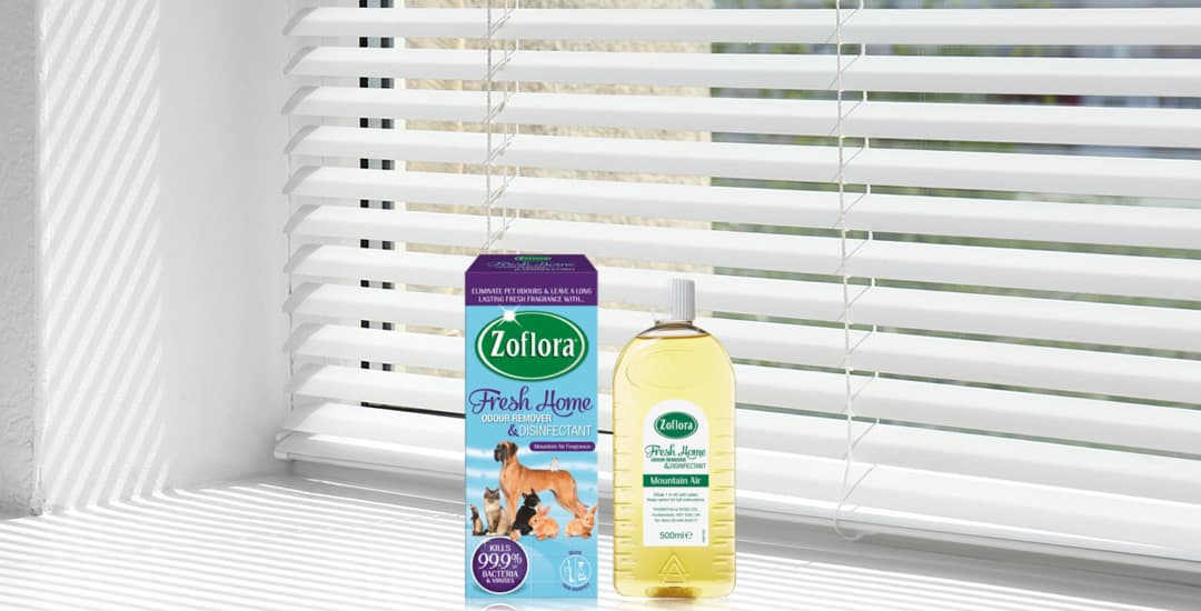 The Mrs Hinch tip to clean window blinds with Zoflora