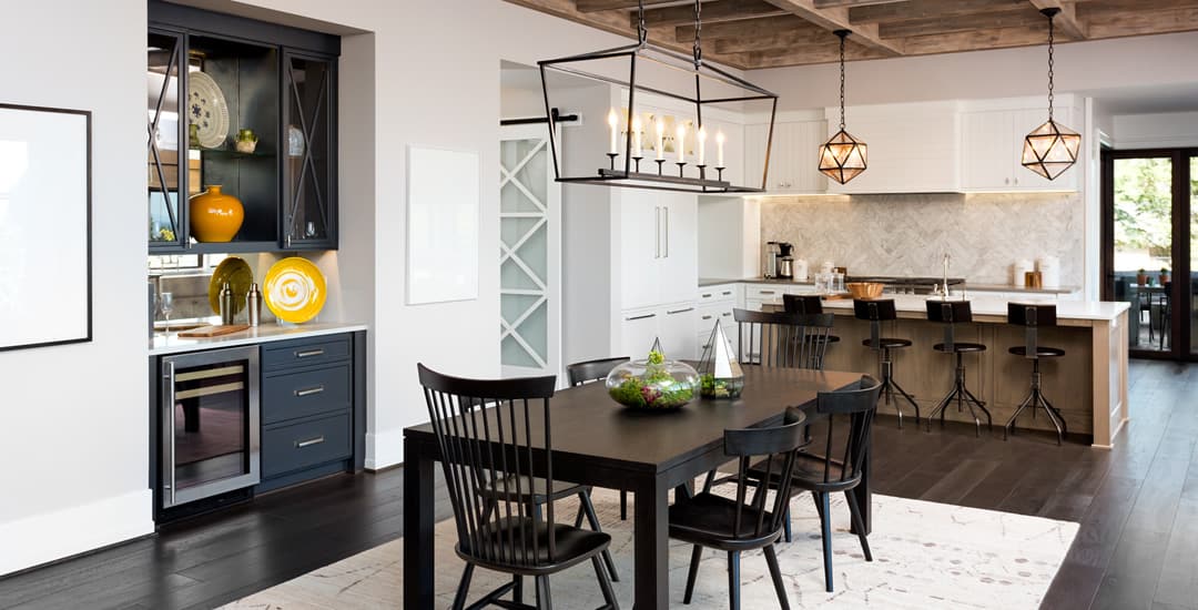 Farmhouse style dining room