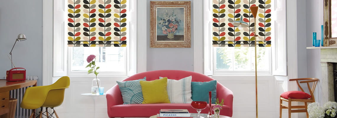 Orla Kiely Roman Blinds