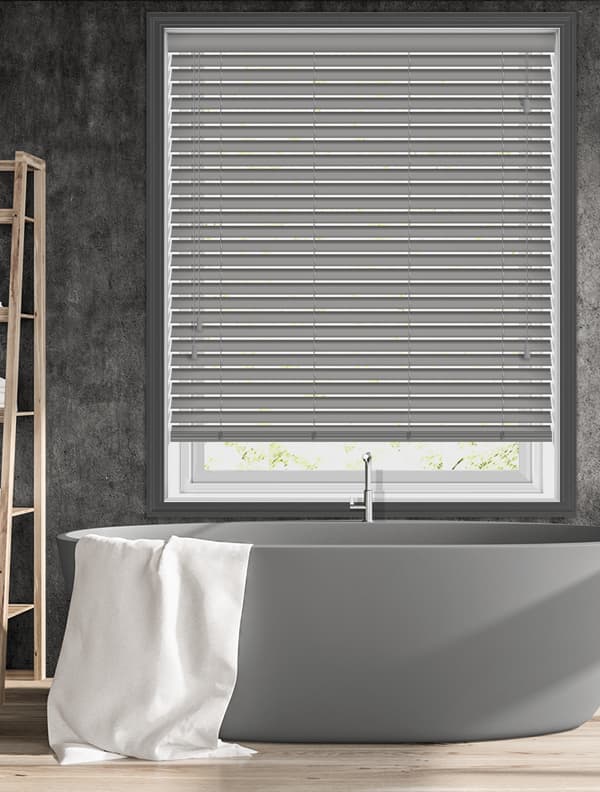 50mm Oriana Faux Wood Blinds