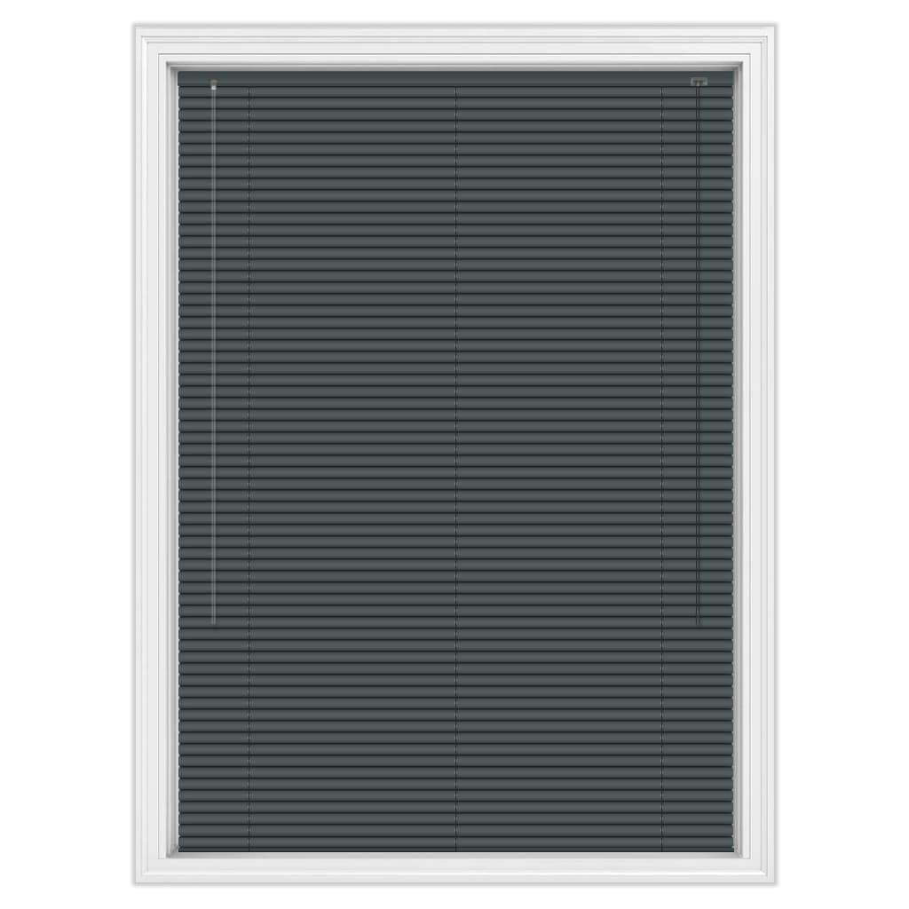 25mm Anthracite Grey Aluminium Blinds, Made to Measure