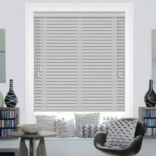 WOOD WOODEN VENETIAN BLINDS REAL WOOD GREY WITH TAPES  MADE TO MEASURE 