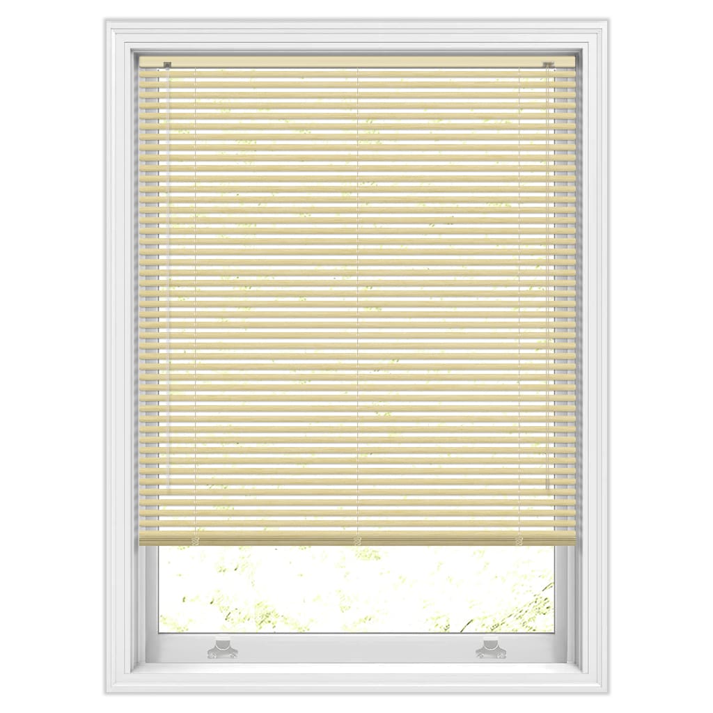 25mm Vega Metallic Gold Aluminium Blinds, Made to Measure