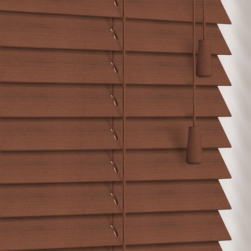 25mm Chestnut Wooden Blind
