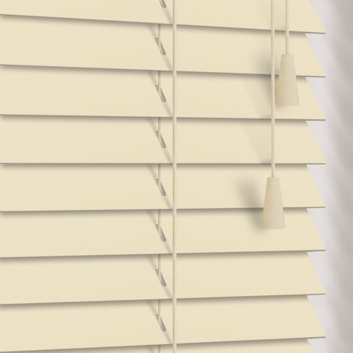 25mm Linen Wooden Blind