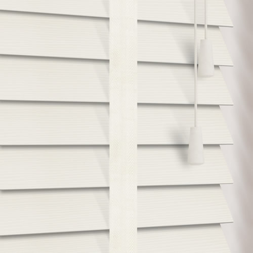 35mm Alabaster Grain & Chalk Faux Wood Wooden Blind