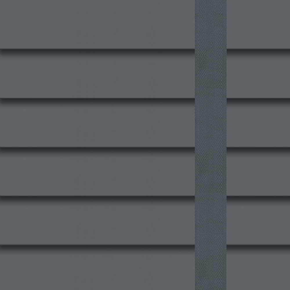 35mm Ethos Dark Grey Wooden Blinds with Tapes