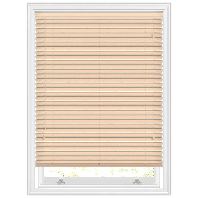 35mm Light Pine Wooden Blinds, High Quality Made to Measure