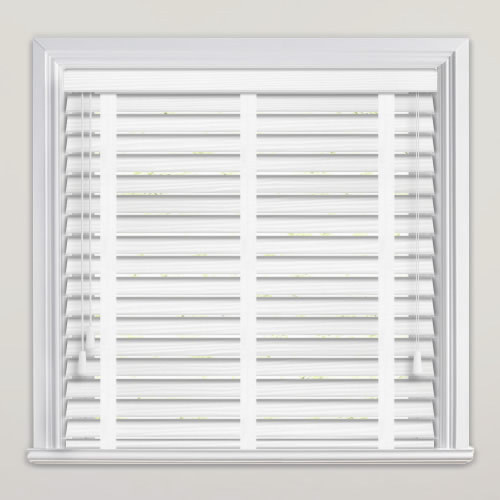 35mm White Grain & Cotton Faux Wood