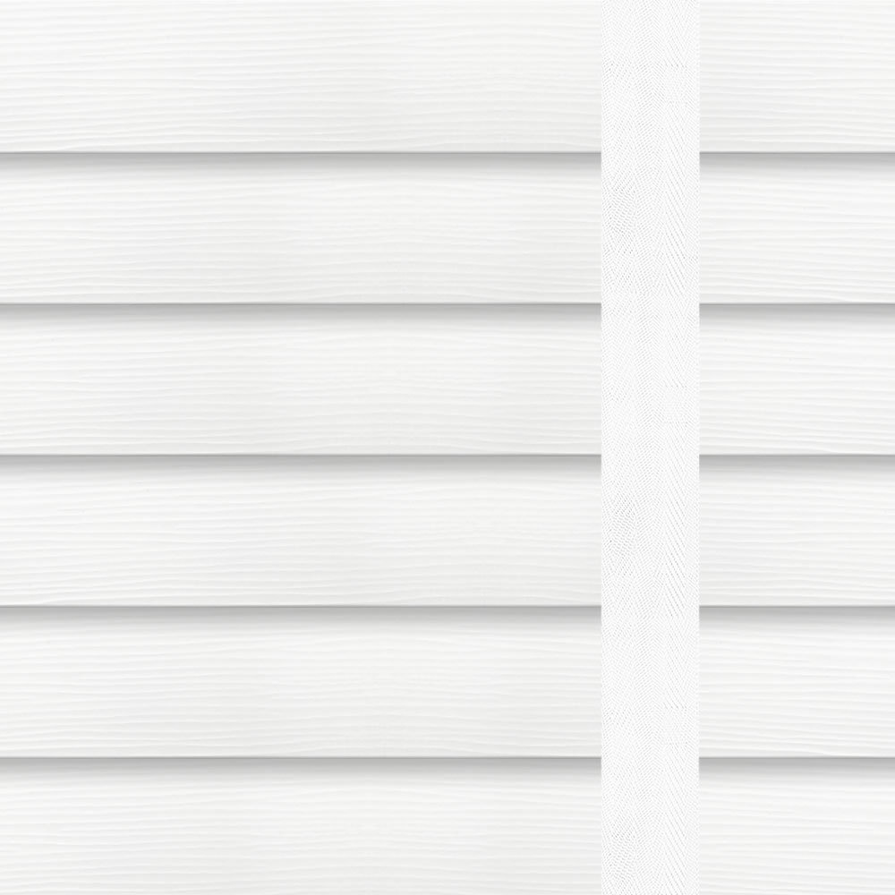 35mm White Grain & Cotton Faux Wood Zoom