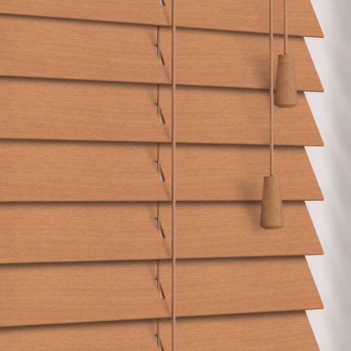 35mm Beech Wooden Blind