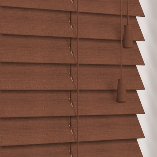 35mm Chestnut Wooden Blind
