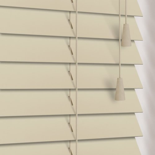 35mm Alabaster Wooden Blind