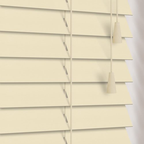 35mm Linen Wooden Blind