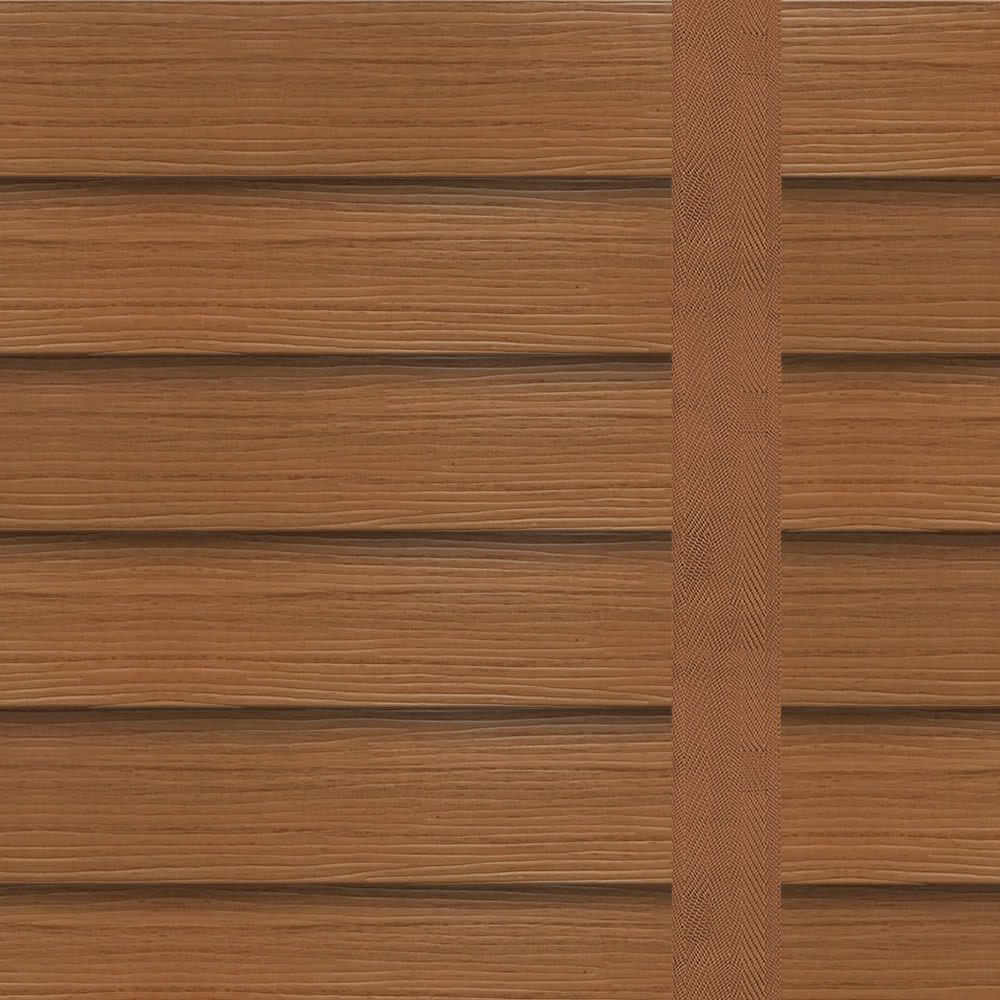 35mm Warm Oak & Toffee Faux Wood Zoom