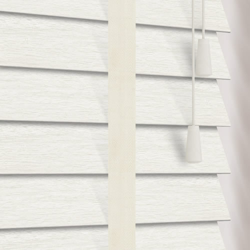 50mm Marle & Chiffon Faux Wood Wooden Blind