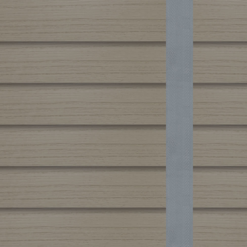 50mm Driftwood & Steel Faux Wood Zoom