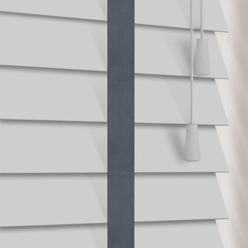 50mm Mara & Slate Faux Wood Wooden Blind