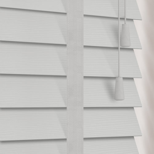 50mm Mara Grain & Lunar Faux Wood Wooden Blind