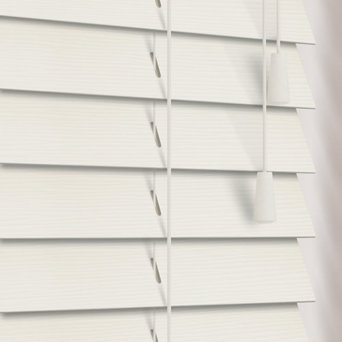 50mm Alabaster Grain Faux Wood Wooden Blind