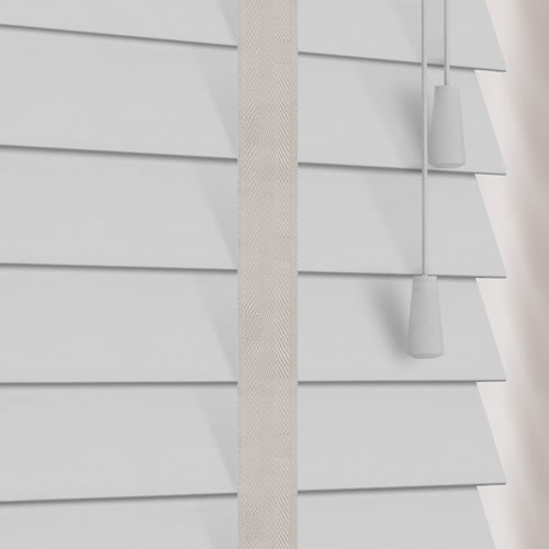 50mm Mineral & Pebble Faux Wood Wooden Blind