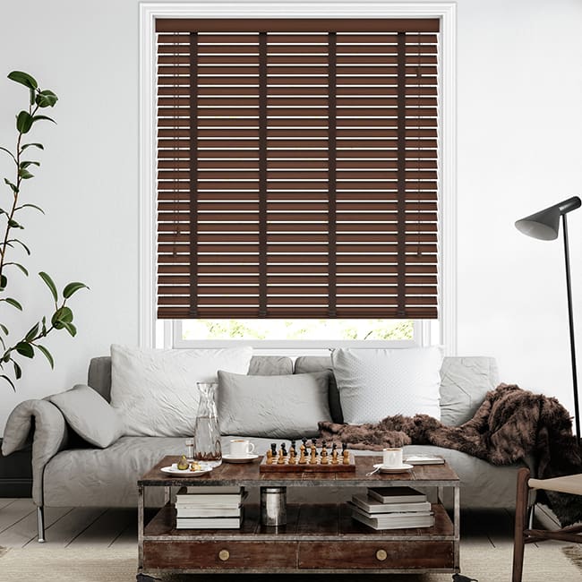 50mm Walnut & Coffee