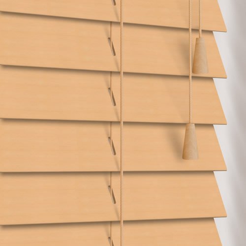 50mm Natural Wooden Blind