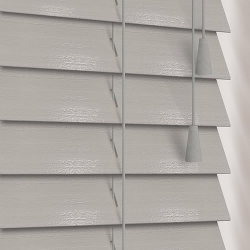 50mm Rustic Grey Wooden Blind