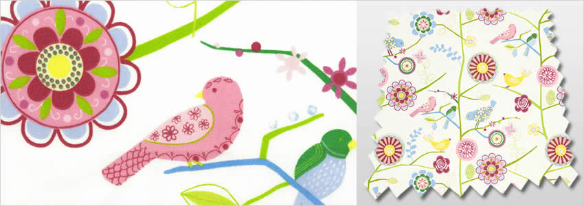 Nursery School Petal Curtains