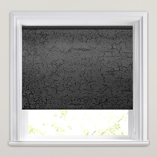 Planet Black Roller Blind