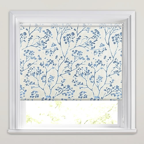 Faience Cornflower Roller Blind
