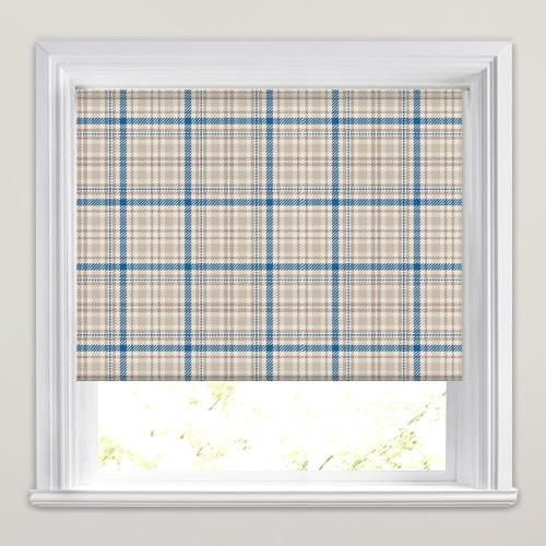 Tartan Murray Blue Roller Blind