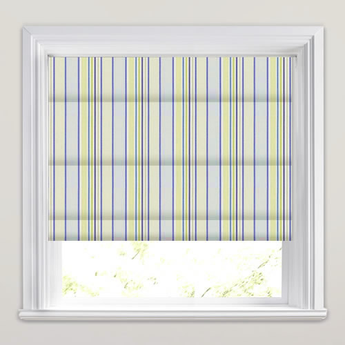 Addison Cornflower Roman Blind