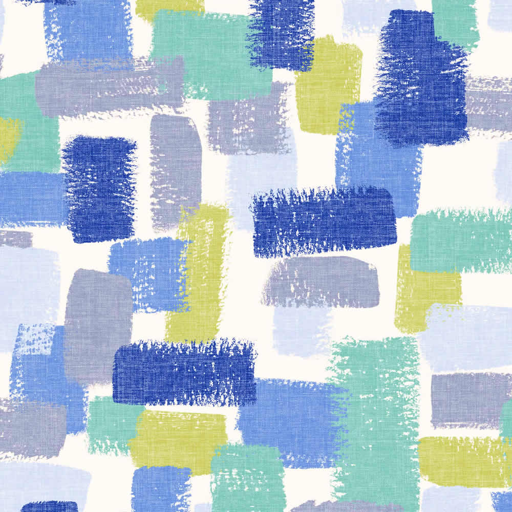 Brushstrokes Cobalt Zoom