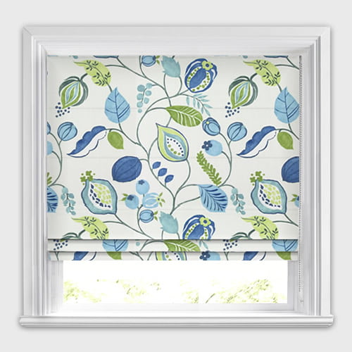 Zest Bluebell Roman Blind