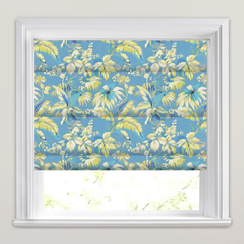 Borneo Lagoon Roman Blind