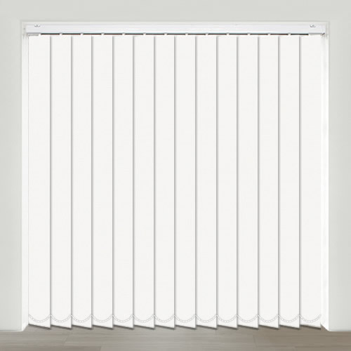 Mono FR White Vertical Blind