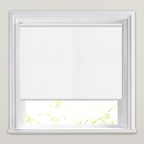 Vesi White Roller Blind
