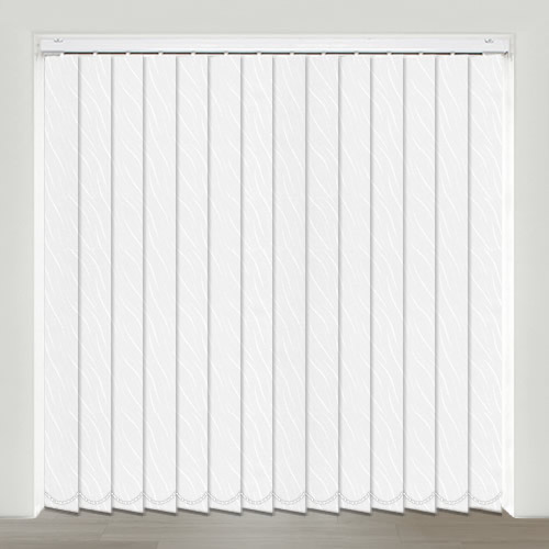 Vesi White Vertical Blind