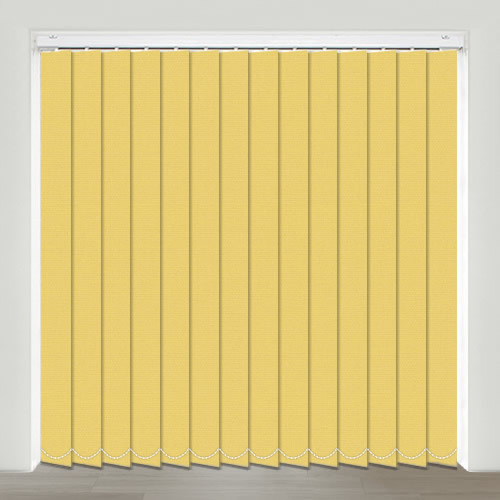 Mono FR Yellow Vertical Blind