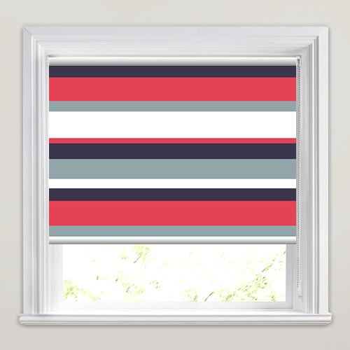 Harvard Blues Roller Blind