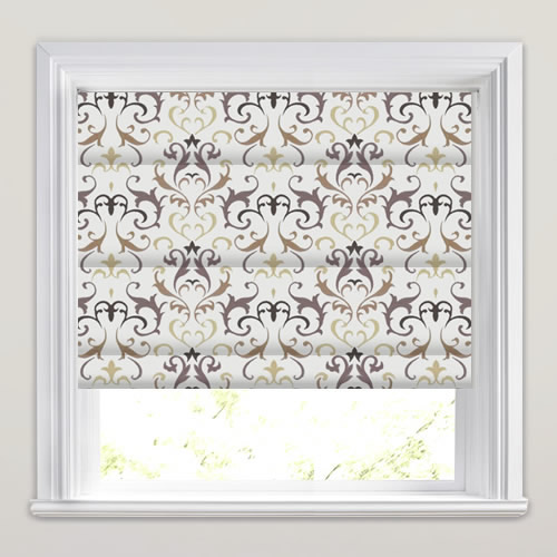 Daiquiri Heliotrope Roman Blind