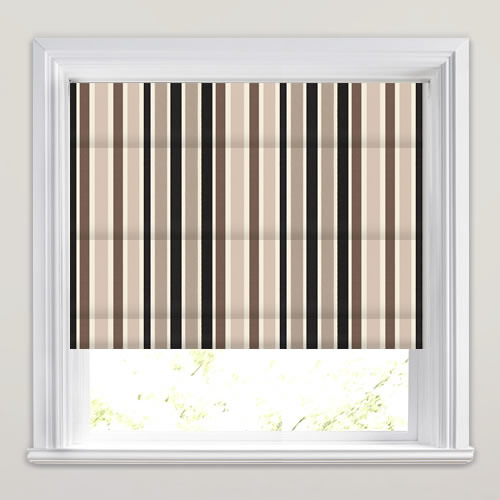 Downing Onyx Roman Blind