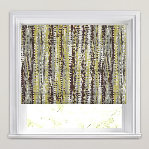 Fiji Saffron Roman Blind