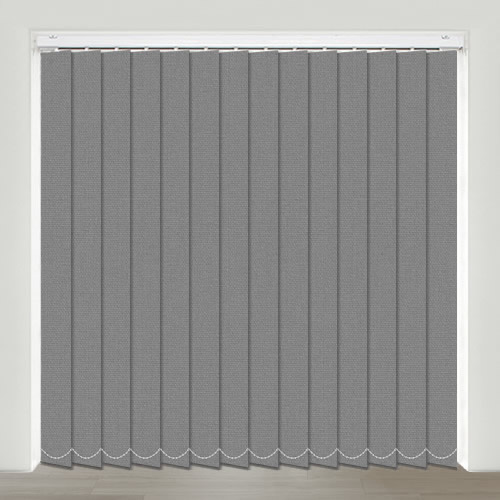 Mono FR Charcoal Vertical Blind