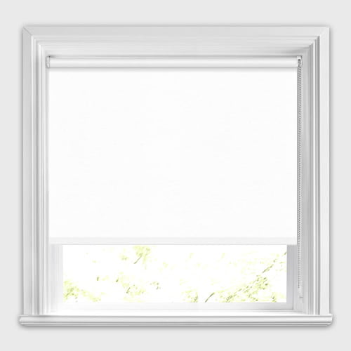 Neo Brilliant White Roller Blinds, Made to Measure, 50 OFF